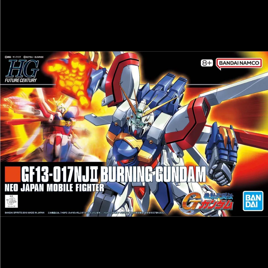 HG HGFC God Burning Gundam Bandai Modelkit