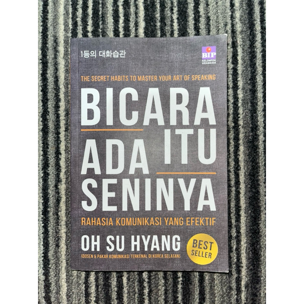 preloved Bicara Itu Ada Seninya by Oh Su Hyang