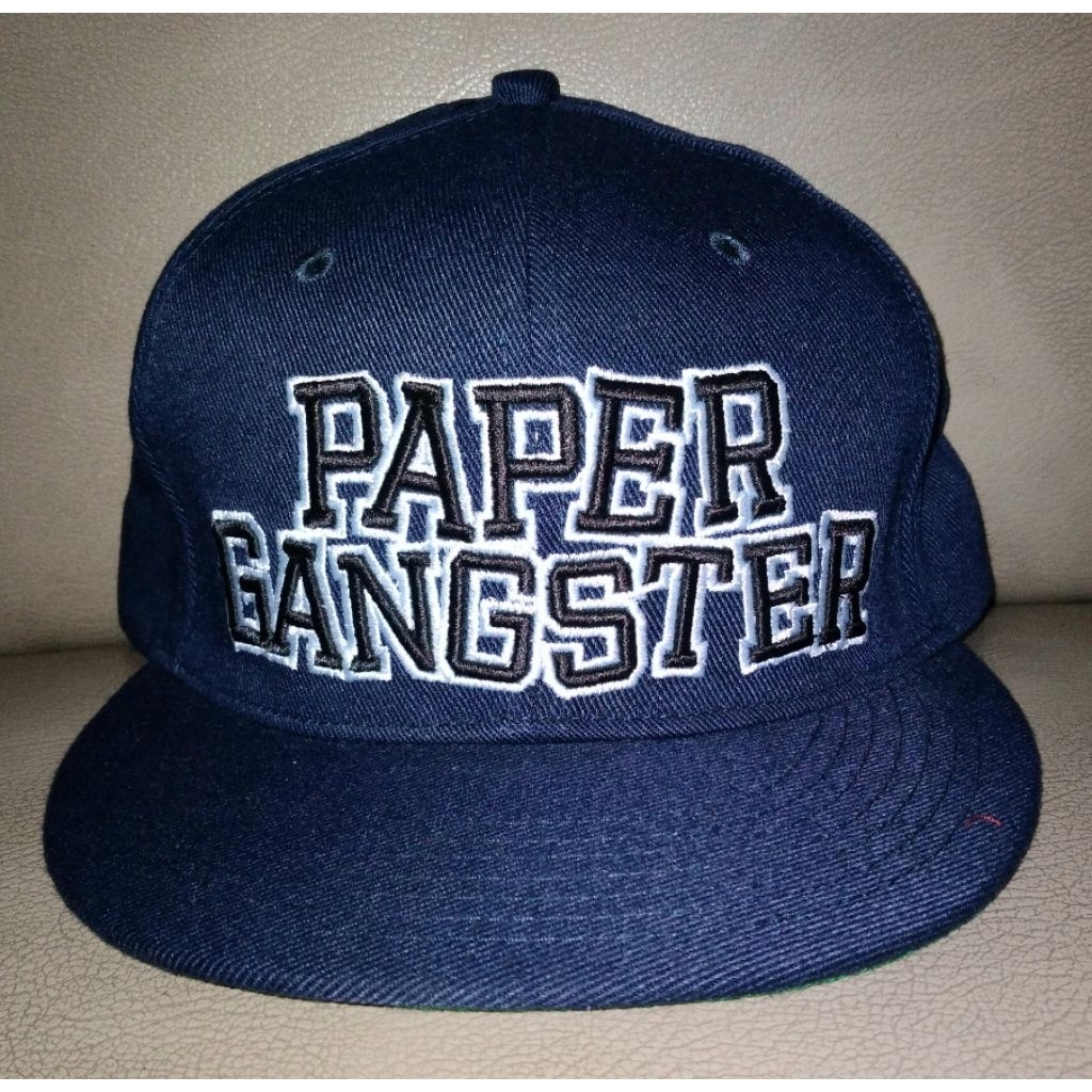 topi snapback band paper gangster ori