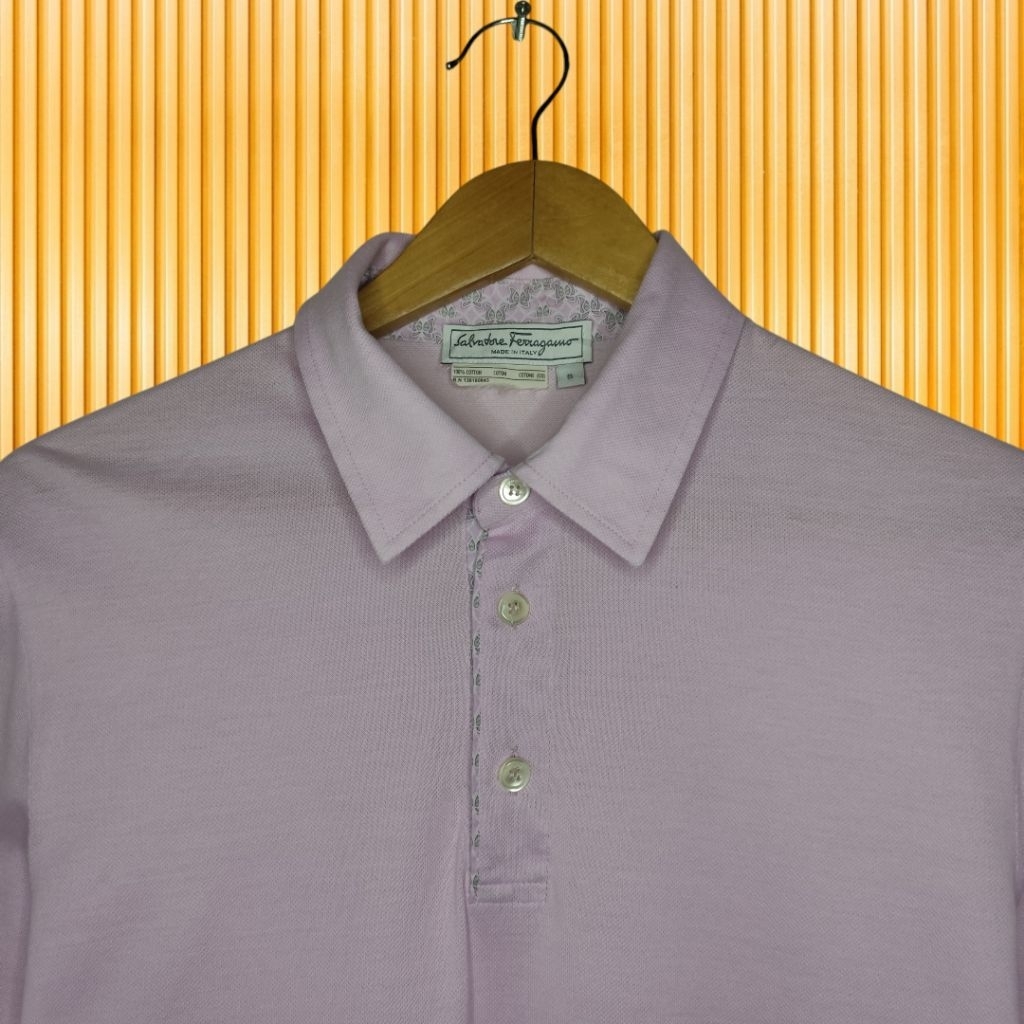 S4LV4TORE FERR4G4MO kaos kerah polo shirts pria