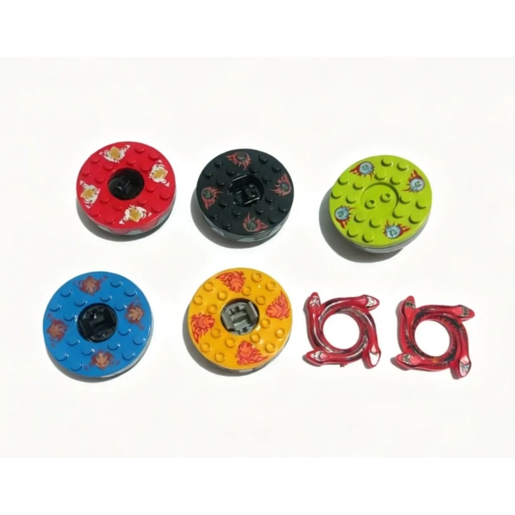 Mainan Ninjago Spinner | Minifigure Ninjago | Mainan Anak -Edukatif, Beragam Karakter