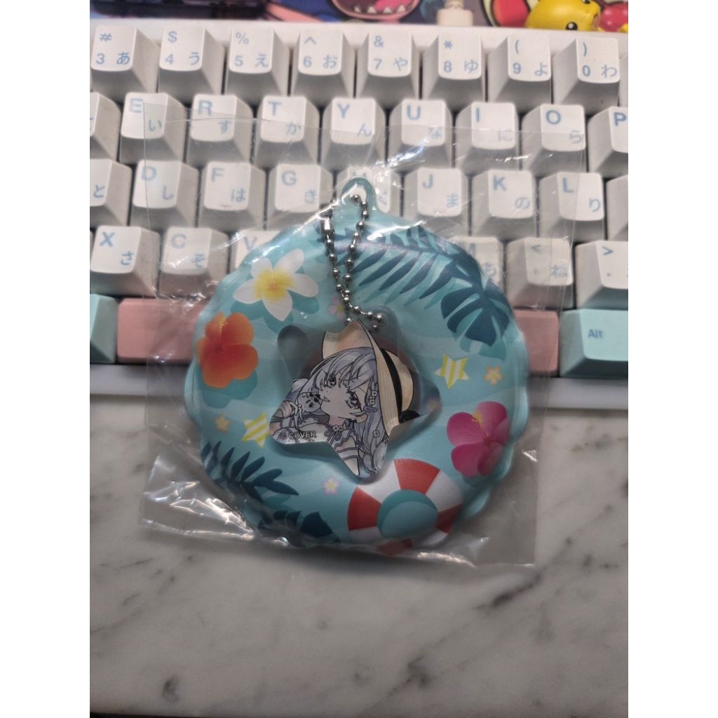Vestia Zeta - Holonatsu paradise - keychain swim ring - hololive id