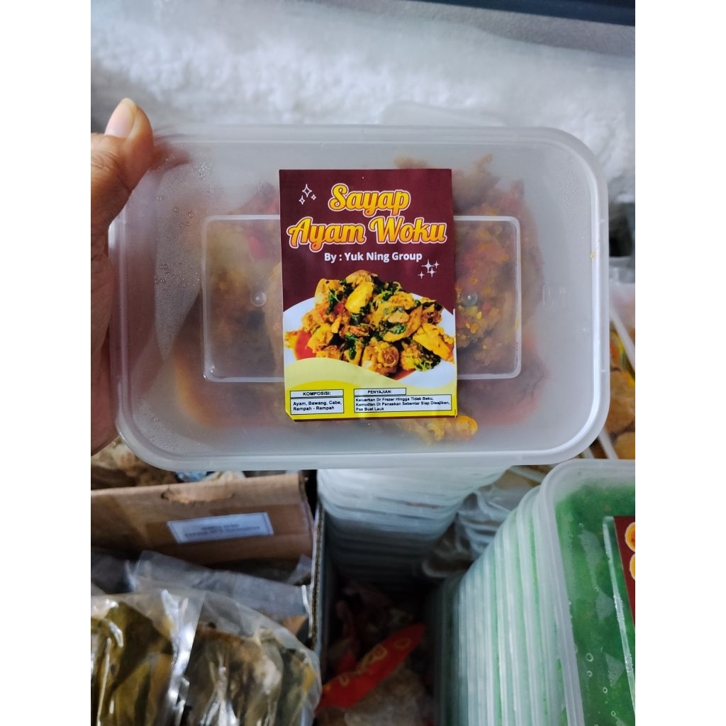 SAYAP AYAM WOKU yukning / sayap ayam / ayam woku praktis