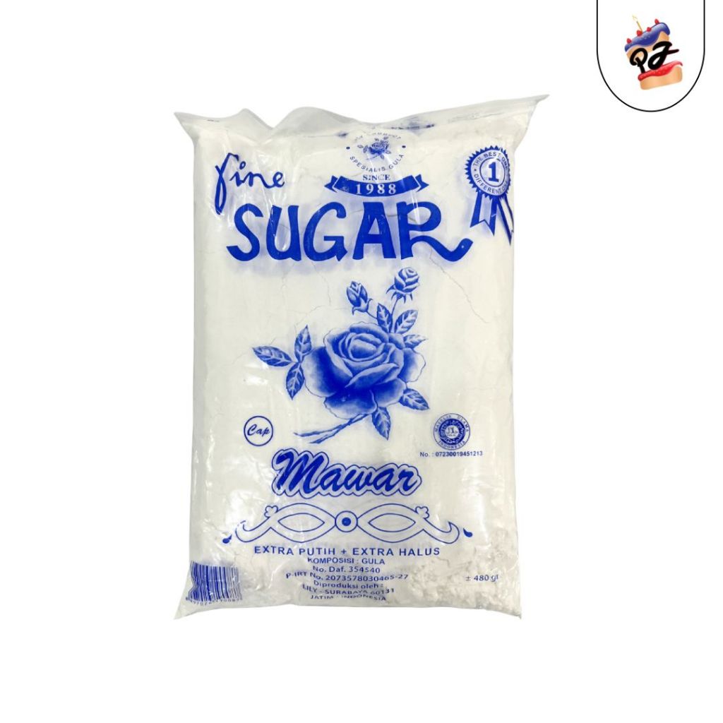GULA HALUS MAWAR BIRU 480 GR