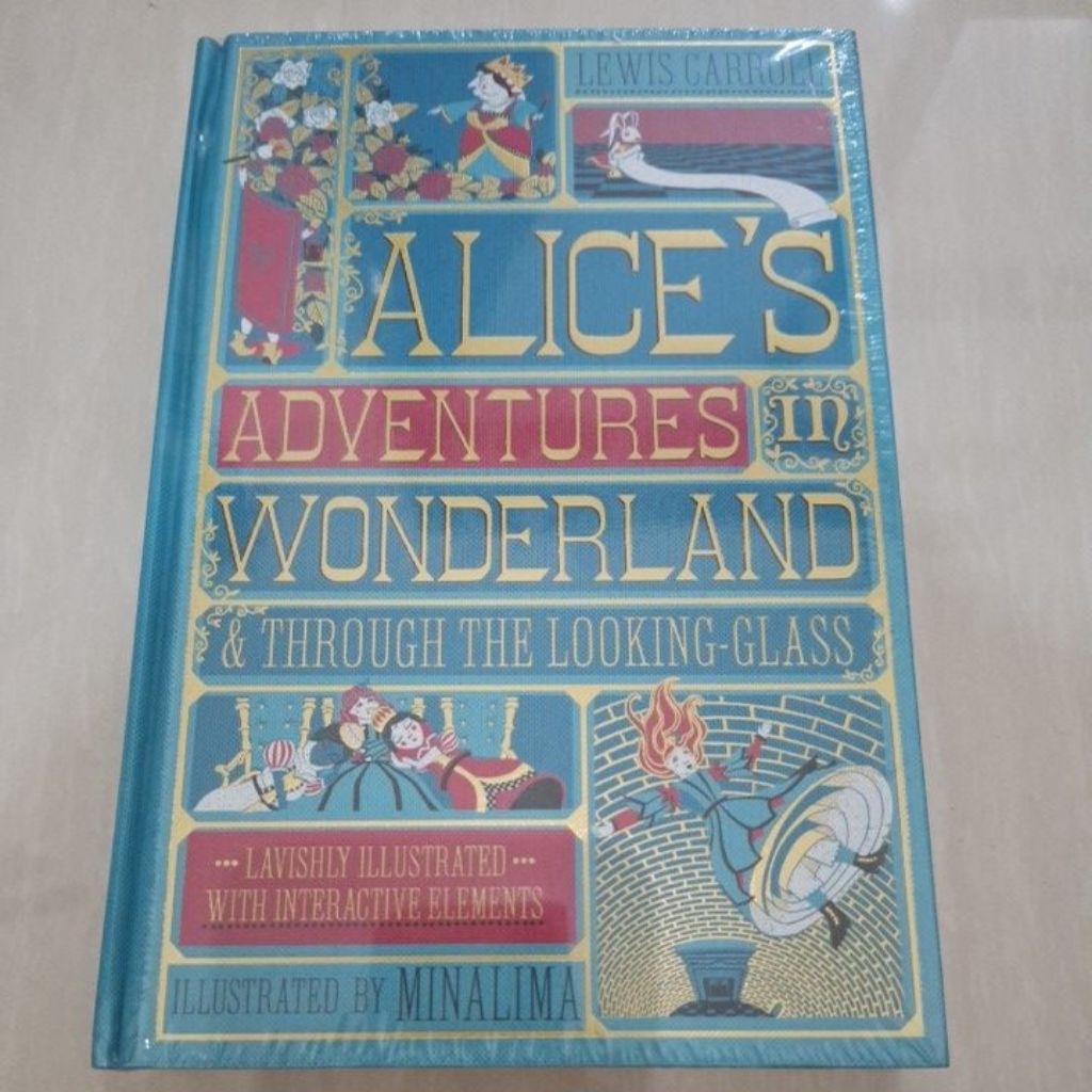 Alices Adventures in Wonderland Minalima book