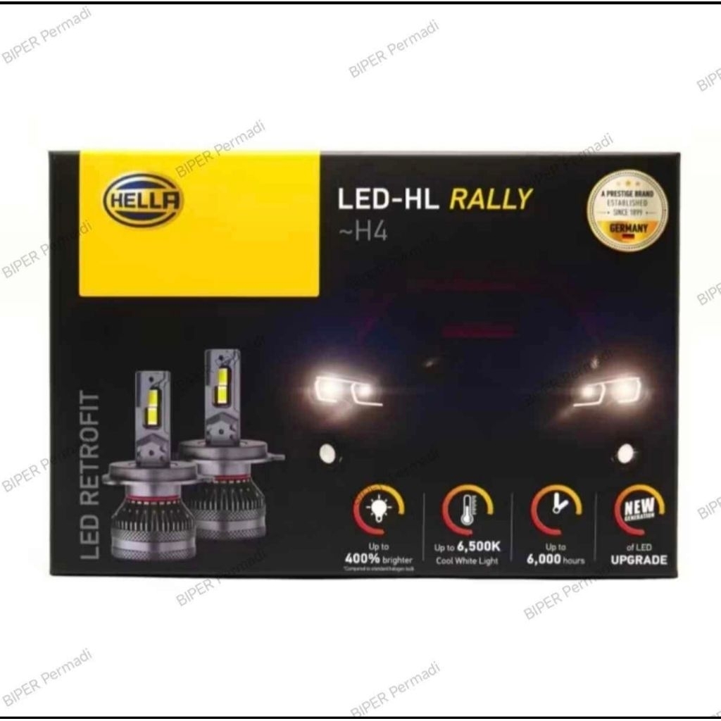 Lampu Mobil LED H4 Hella Retrofit