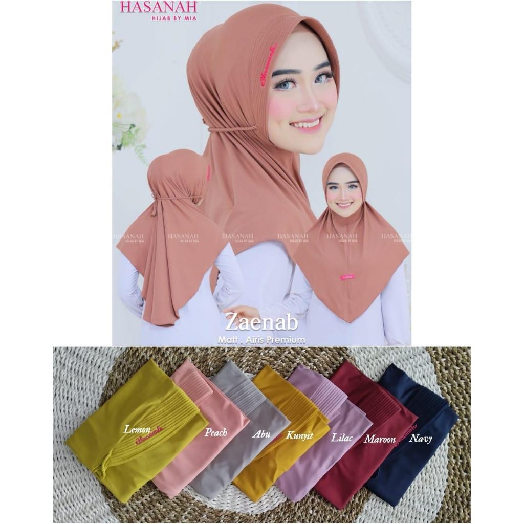 Jilbab Bergo Zaenab By Hasanah Hijab