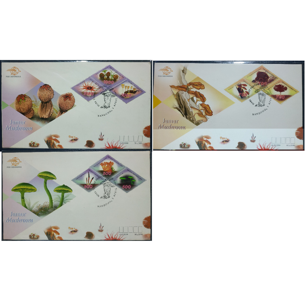 Prangko Indonesia - SHP 515 Jamur 1999