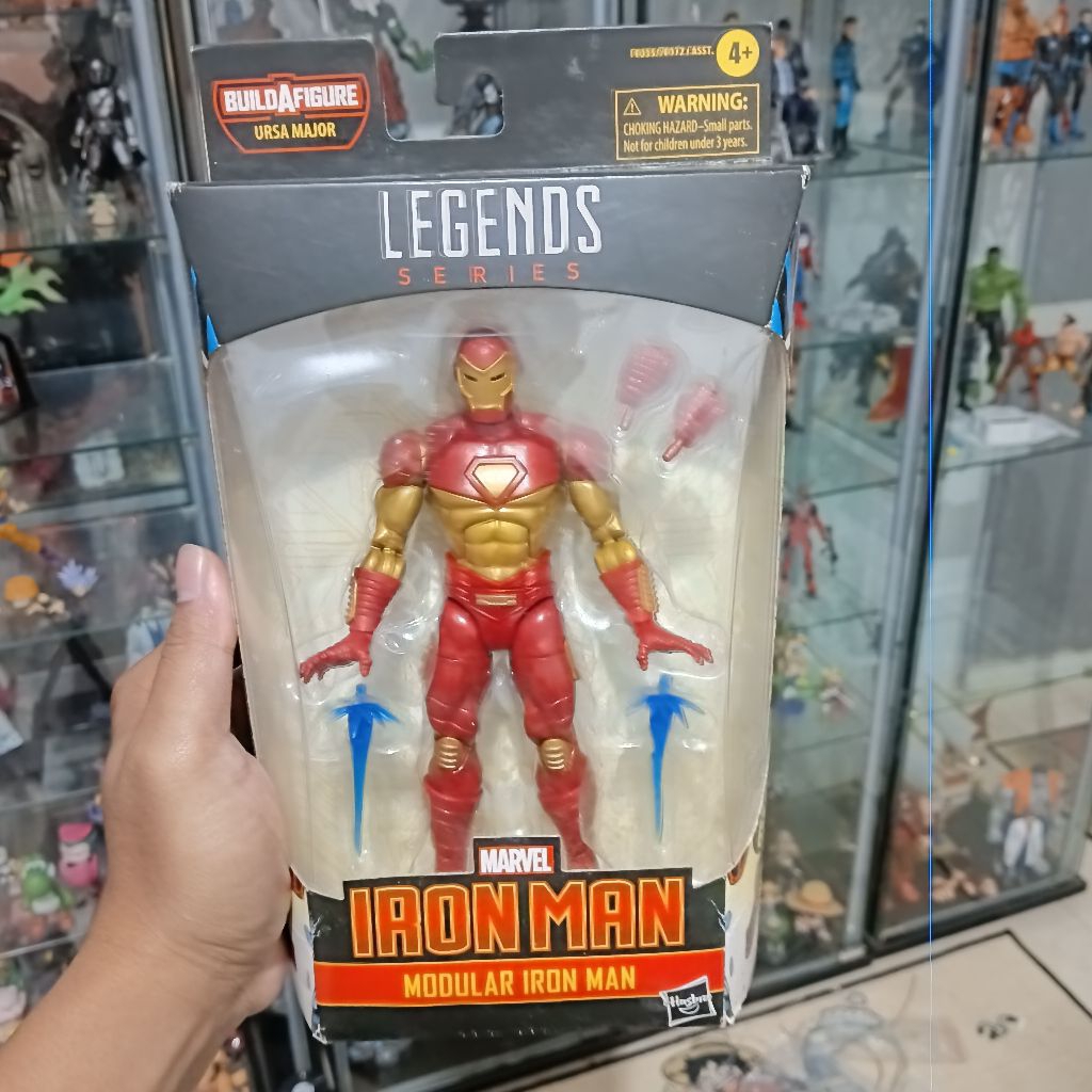 marvel legends legend iron man ironman modular mainan action figure