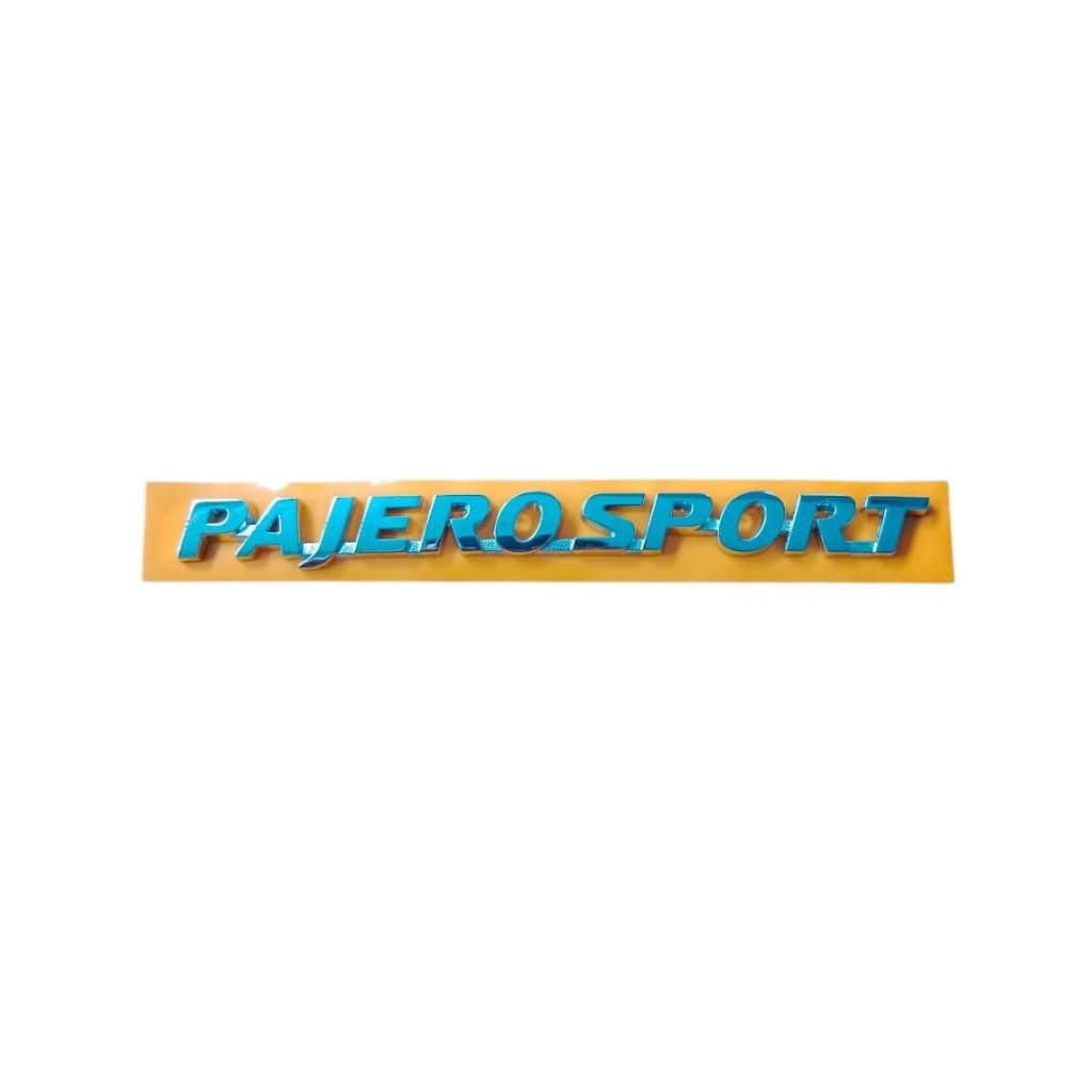 Emblem Pajero Sport Emblem Bagasi Pajero Sport Emblem Tulisan Bagasi Belakang Pajero Sport Original