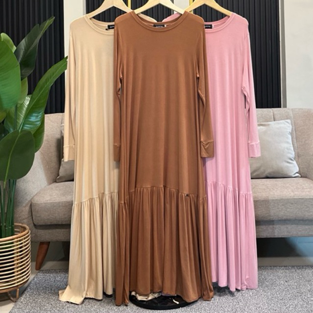CUNDA DRESS by JOURNEY SCARVES ORIGINAL homedress jp ori gamis rumahan bahan kaos