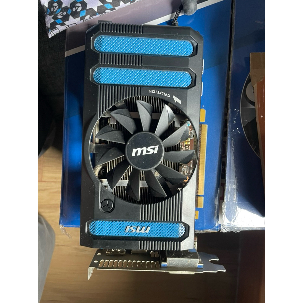 MSI GTX 650Ti OC 1gb DDR5