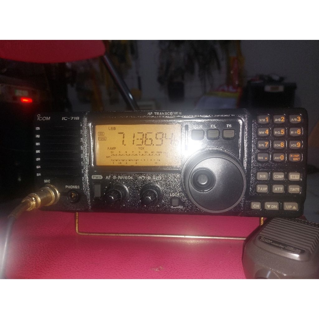 Rig Icom 718 Bekas Radio Hf Icom Ic-718 Normal Mulus SSB ICOM IC718 RADIO IMPIAN BRIKER ICOM IC 718