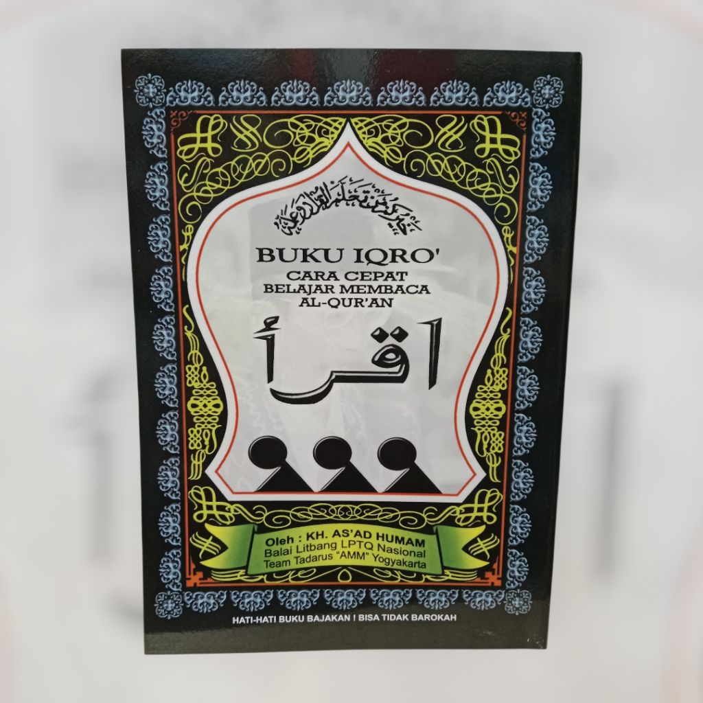Original Buku IQRO' & BUKU IQRO' DI LENGKAPI JUZ'AMMA.