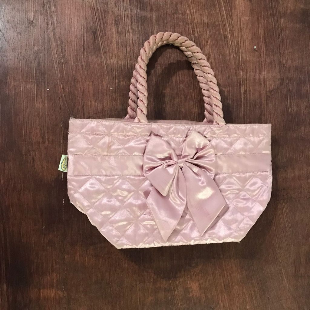 Preloved tas pink naraya tas baby blue kotor butuh cuci