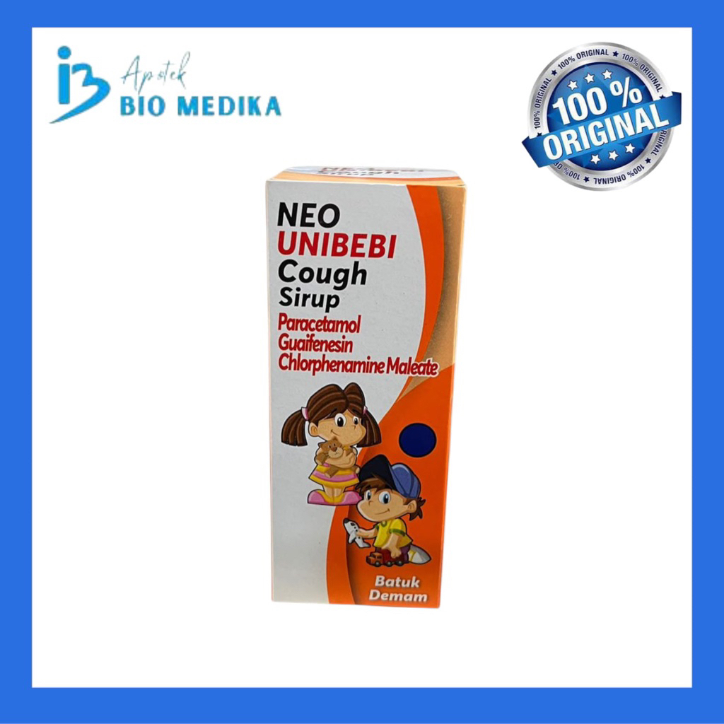 NEO UNIBEBI COUGH SIRUP 60 ML - OBAT BATUK DEMAM