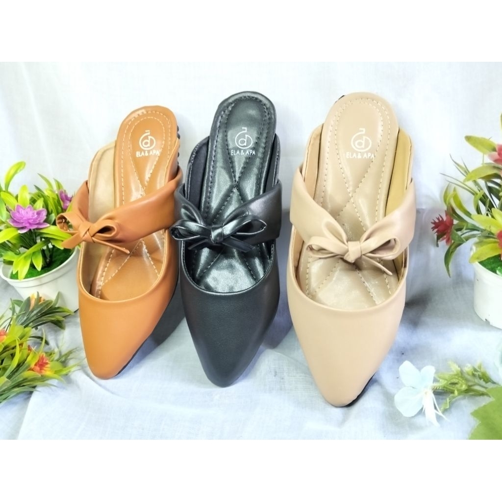 sepatu.balet .belakang.kosong.ela&allpa.sepatu.balet.wanita.kekinian.sepatu.balet.terbaru.sepatu.bal