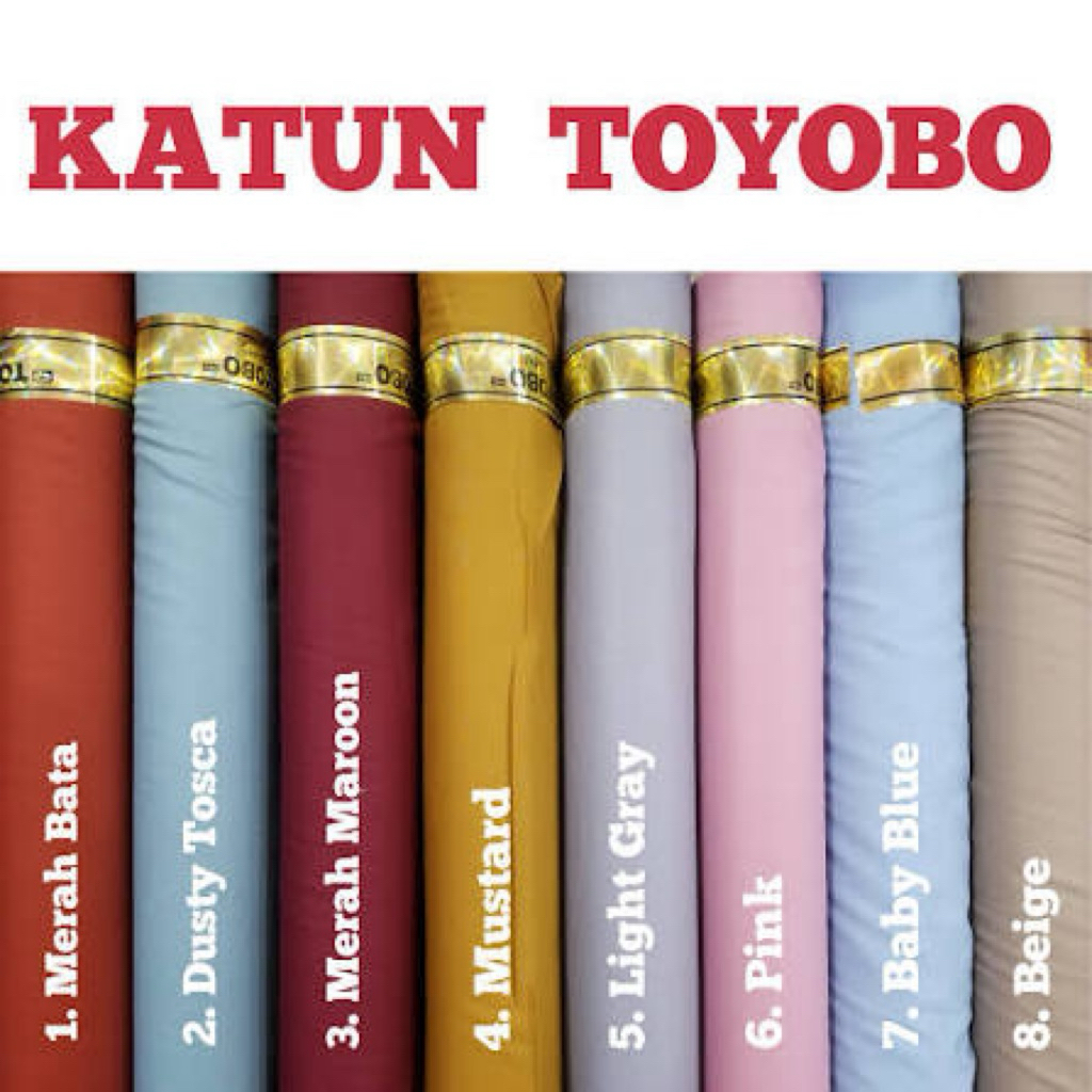KATUN TOYOBO PREMIUM PER 0.5 METER