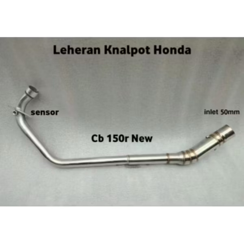 PIPA LEHER KNALPOT CB 150R ,CBR NEW, CBR OLD
