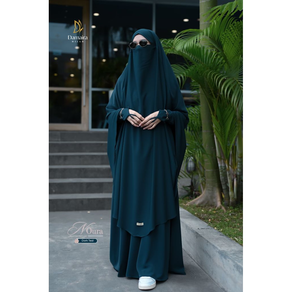 NOURA SET FK BY DAMAIRA | GAMIS SYARI | GAMIS SET FK KHIBAN