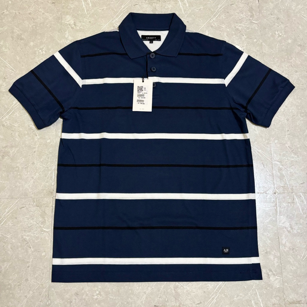 kaos kerah/polo arnett pria original