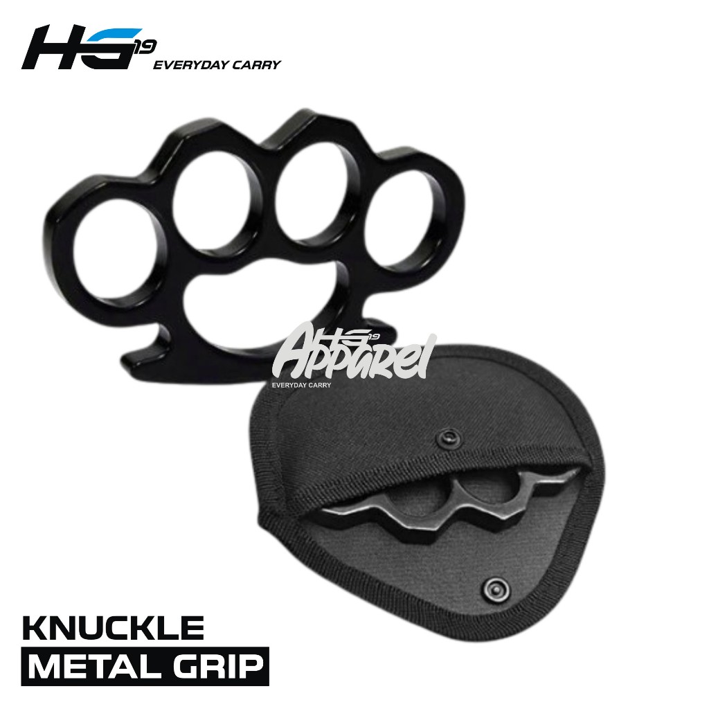 Knuckle Grip Metal Solid Alat Beladiri