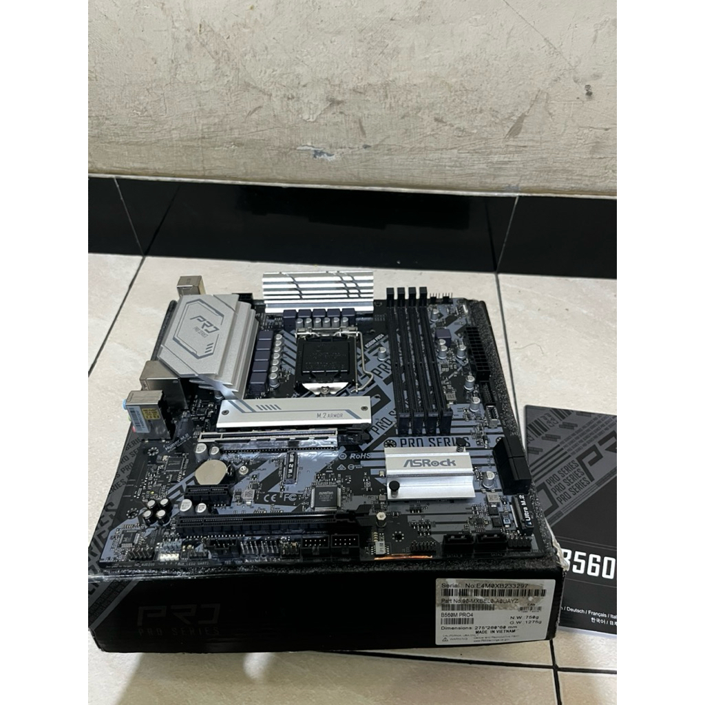 mainboard asrock b560m pro4