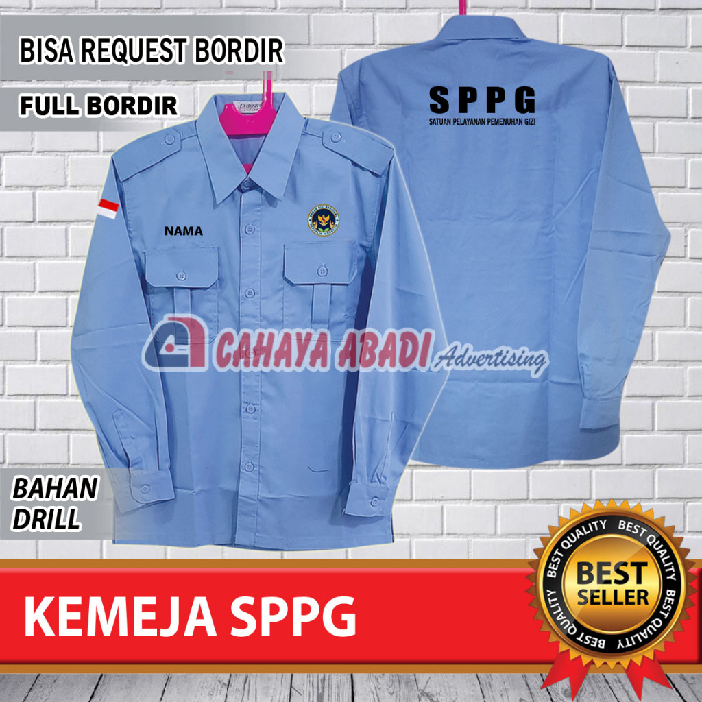 Kemeja SPPG BGN Seragam SPPG BGN Baju SPPG BGN