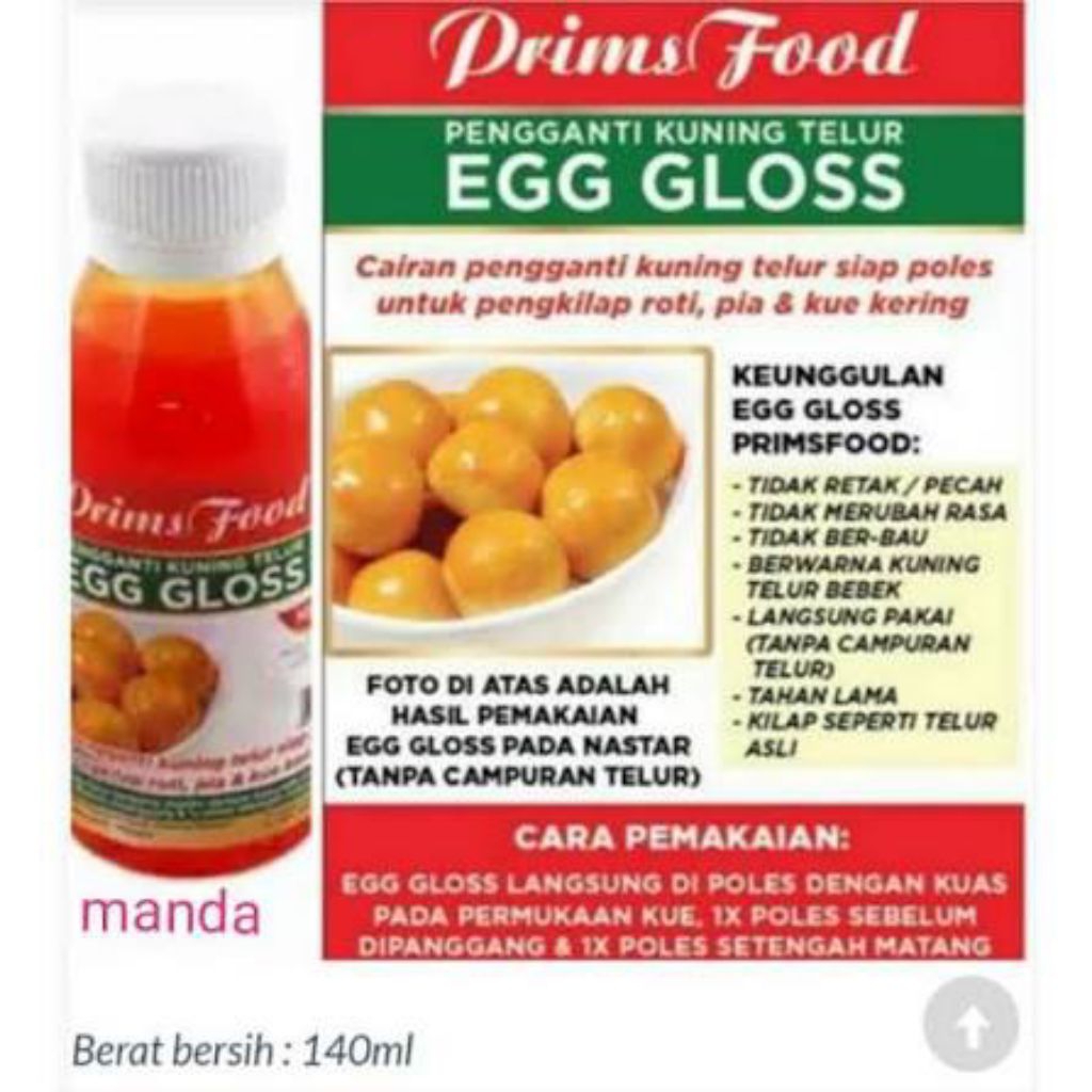 Egglos Kuning Telur / Oles nastar kuning telur