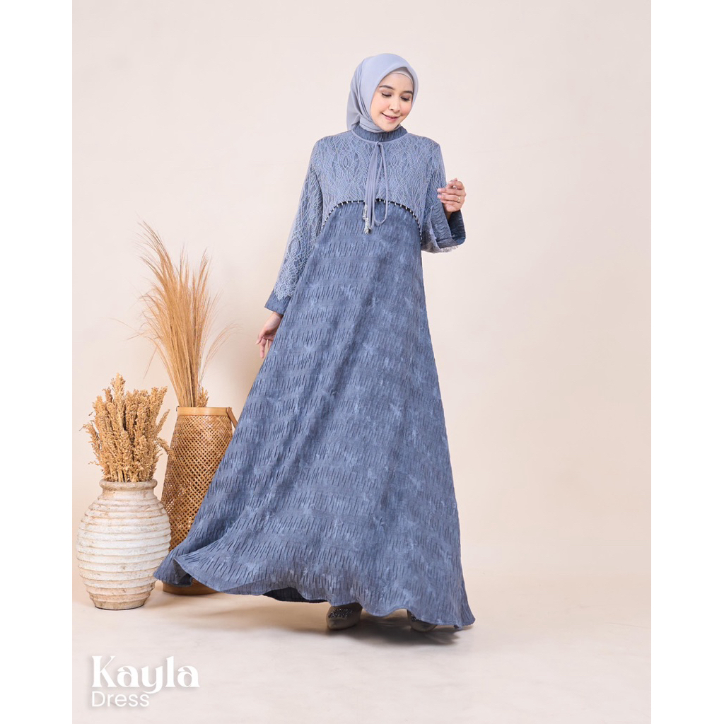 KAYLA DRESS GAMIS MAREVI ORIGINAL