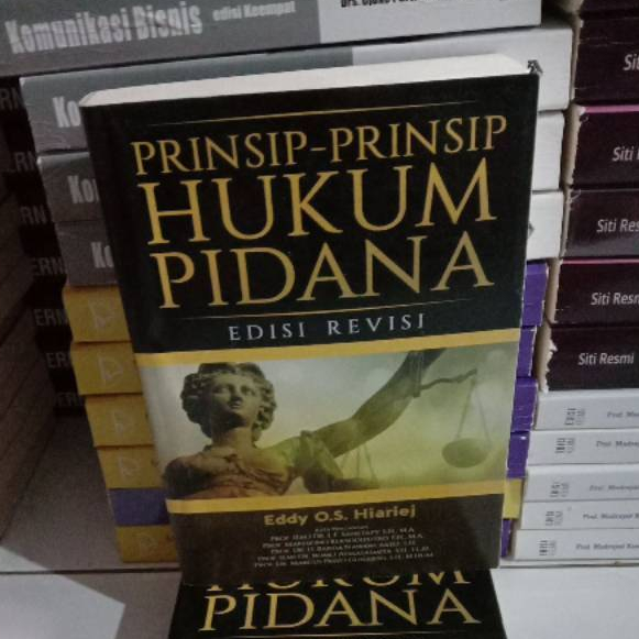 PRINSIP PRINSIP HUKUM PIDANA ED REV EDDY