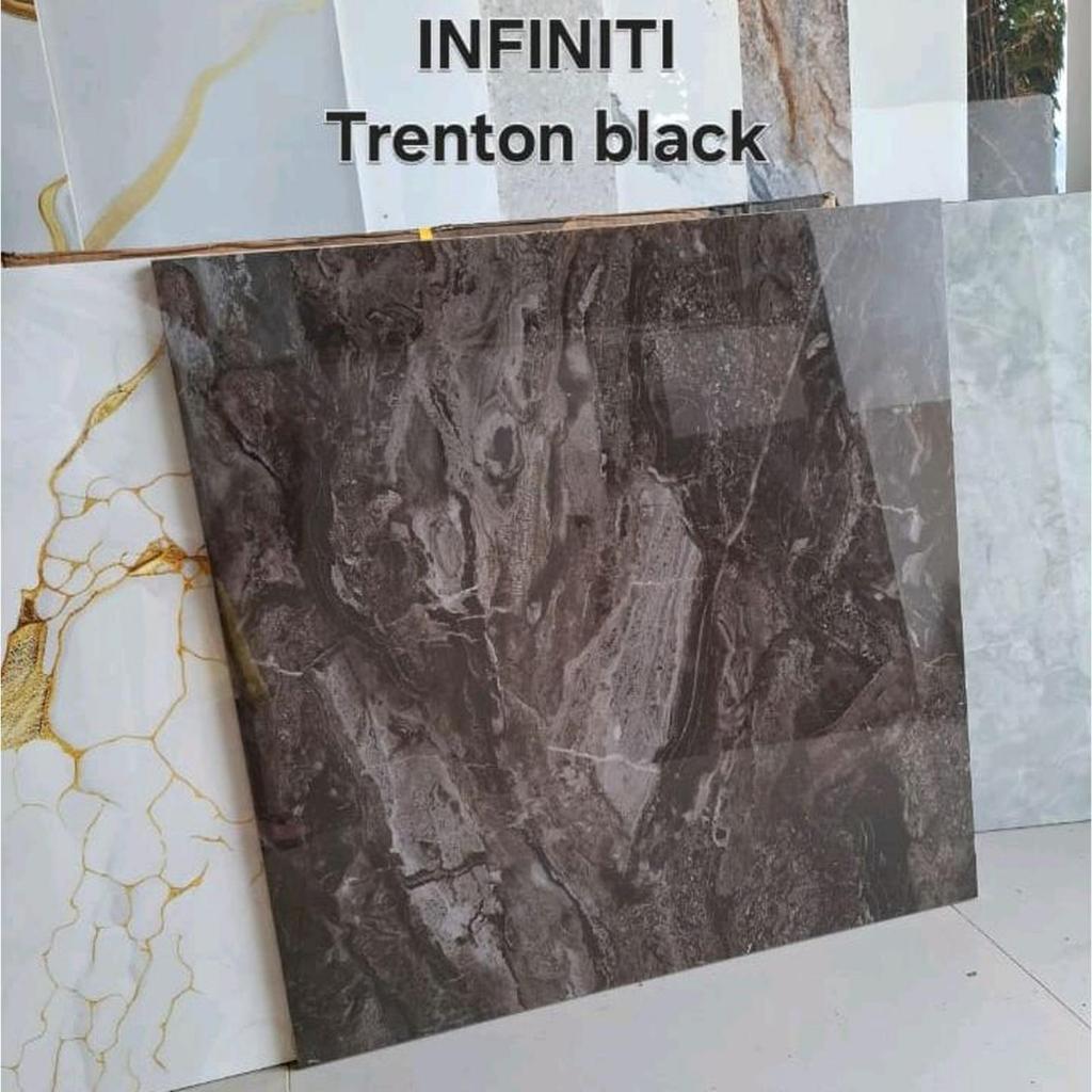 Granit Infiniti Trenton Black 60x60 – Granit Lantai Premium Motif Stone Natural, Elegan & Tahan Lama