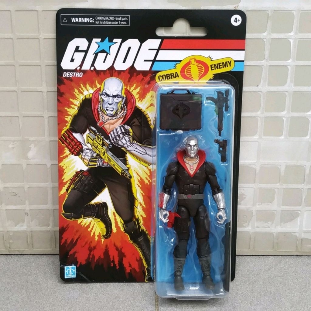 HASBRO GI-JOE CLASSIFIED SERIES DESTRO VINTAGE CARD
