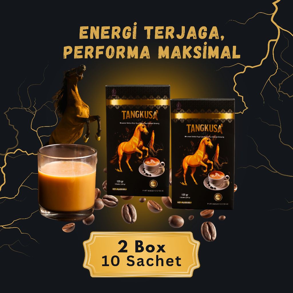 Kopi Kuat Tangkusa Bubuk Kopi Asli Dengan Tambahan Gingseng dan Pasak Bumi Cocok Untuk Promil [Bundl