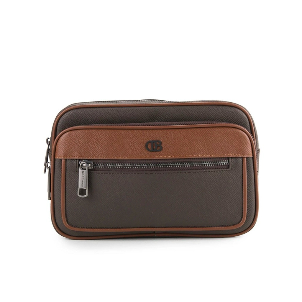Waist Bag Pria Obermain Original - Leather