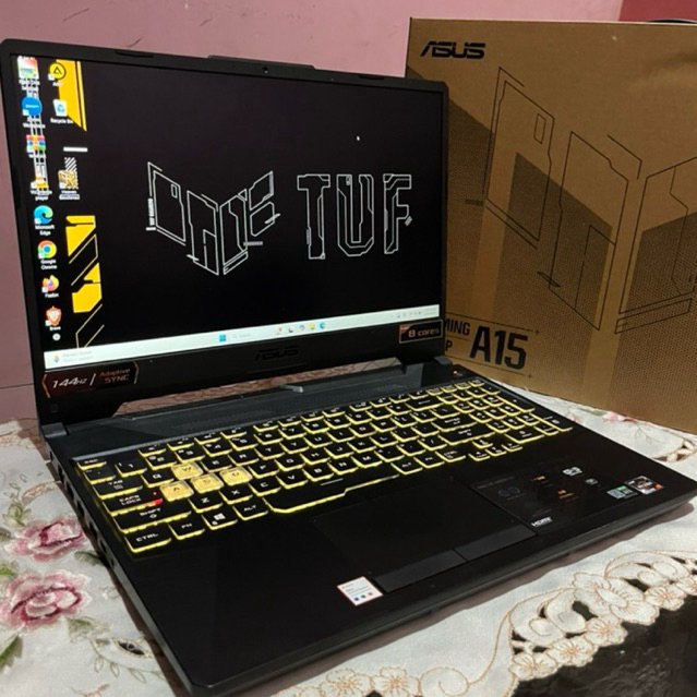 LAPTOP ASUS TUF GAMING RTX 3050 RYZEN 7-4800H RAM 8GB SSD 512GB