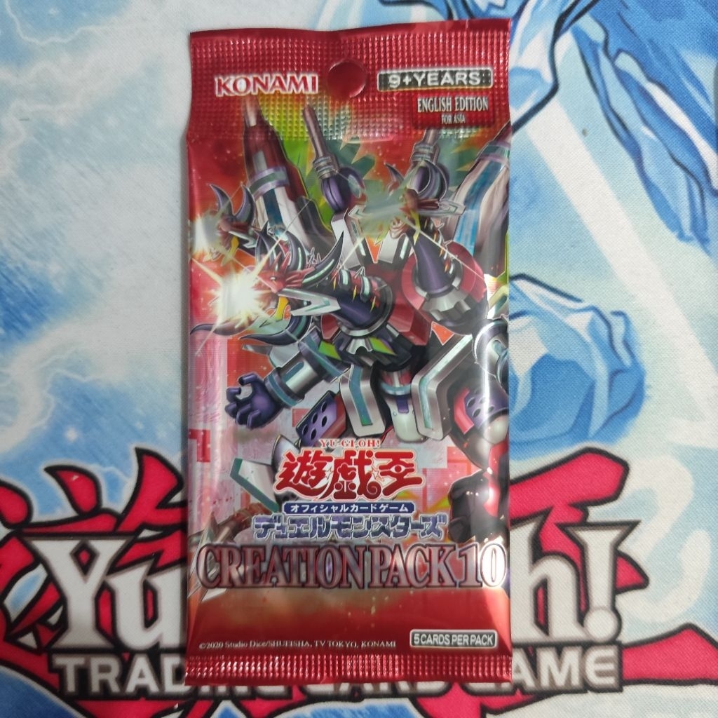 Yugioh AE Booster Pack Creation Pack 10 Original