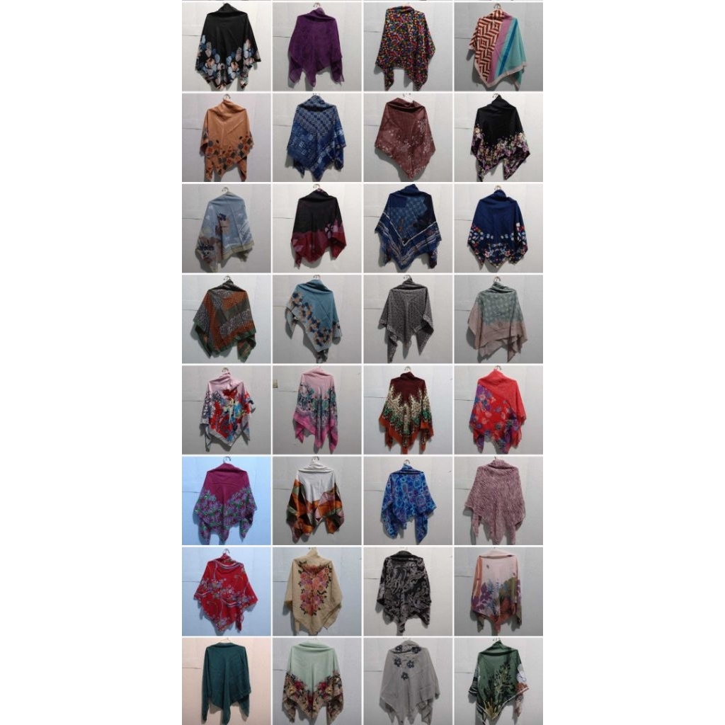 ANEKA JiLBAB // SEGI EMPAT motif