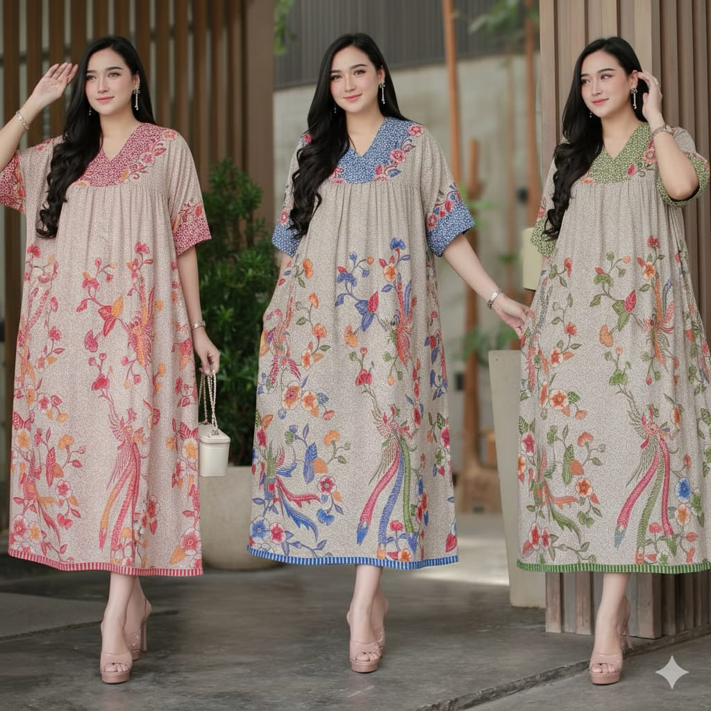 Daster osaka LD 130cm quality by Alesha batik