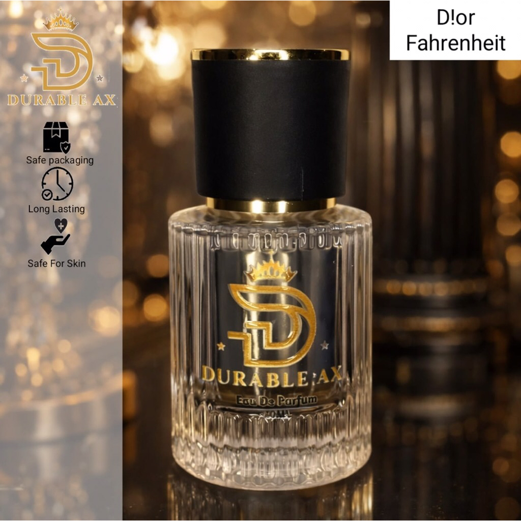 Durable AX Dor Fahrenheit Parfum Pria Aroma Bunga Pala Lavender Cedar Chamomile Mandarin Orange Hawt