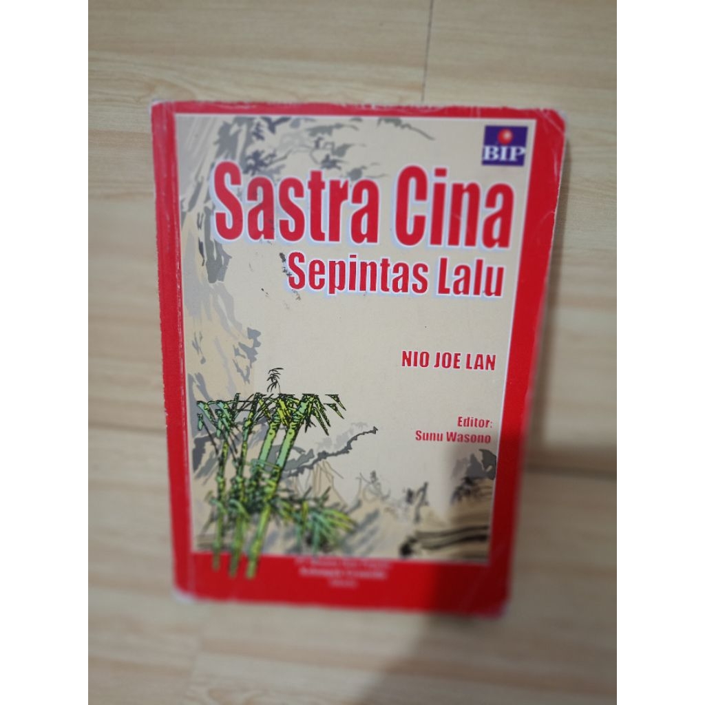 SASTRA CINA SEPINTAS LALU by nio joe lan