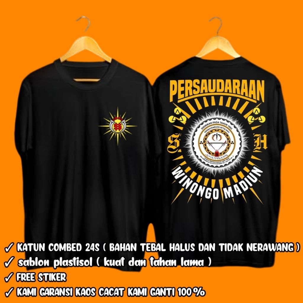 KAOS PSHW 1903 KATUN COMBED 24S / kaos PSHW 1903 / kaos PSHW winongo