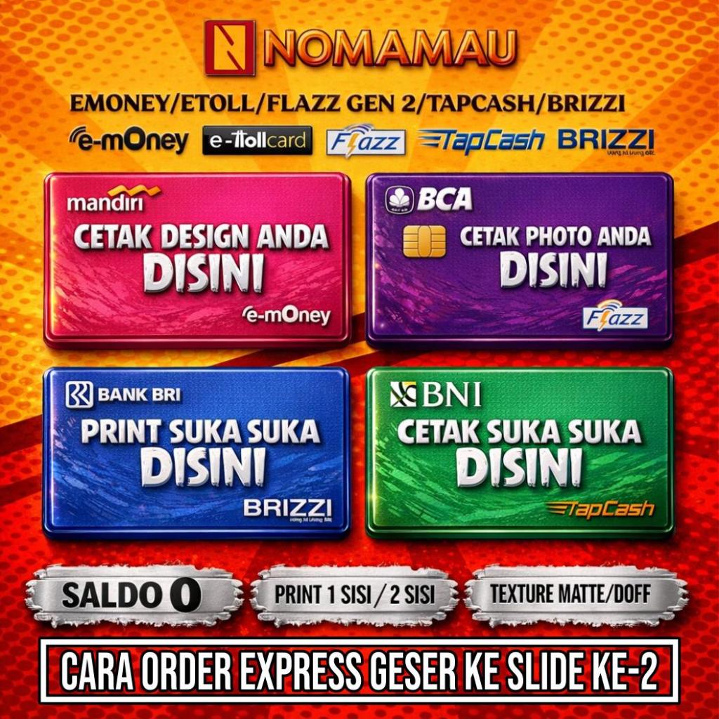 Flazz Gen 2, Emoney, eToll, Brizzi, Tapcash, e-Wallet, E-money, Brizzi BRI, Tapcash BNI, ID Card, Fl