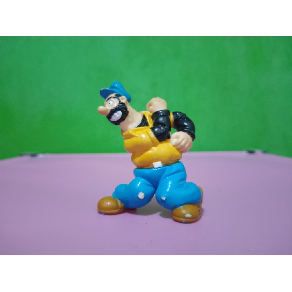 Figure POPEYE THE SAILOR - BLUTO / BRUTUS - KFS 1994 Murah Retro Vintage Rare Koleksi Mainan Anak An