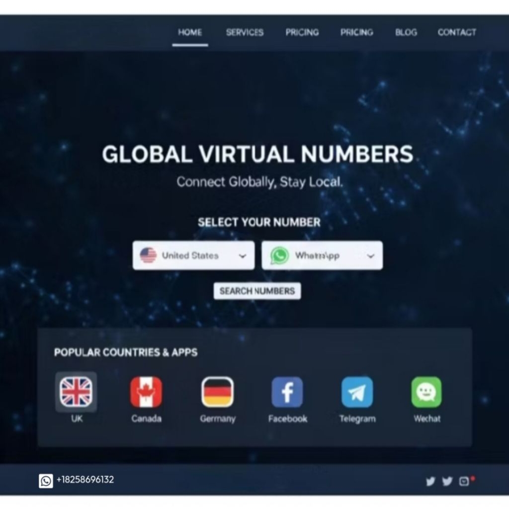 Akun WhatsApp Siap Pakai Nomor Virtual Luar Negeri
