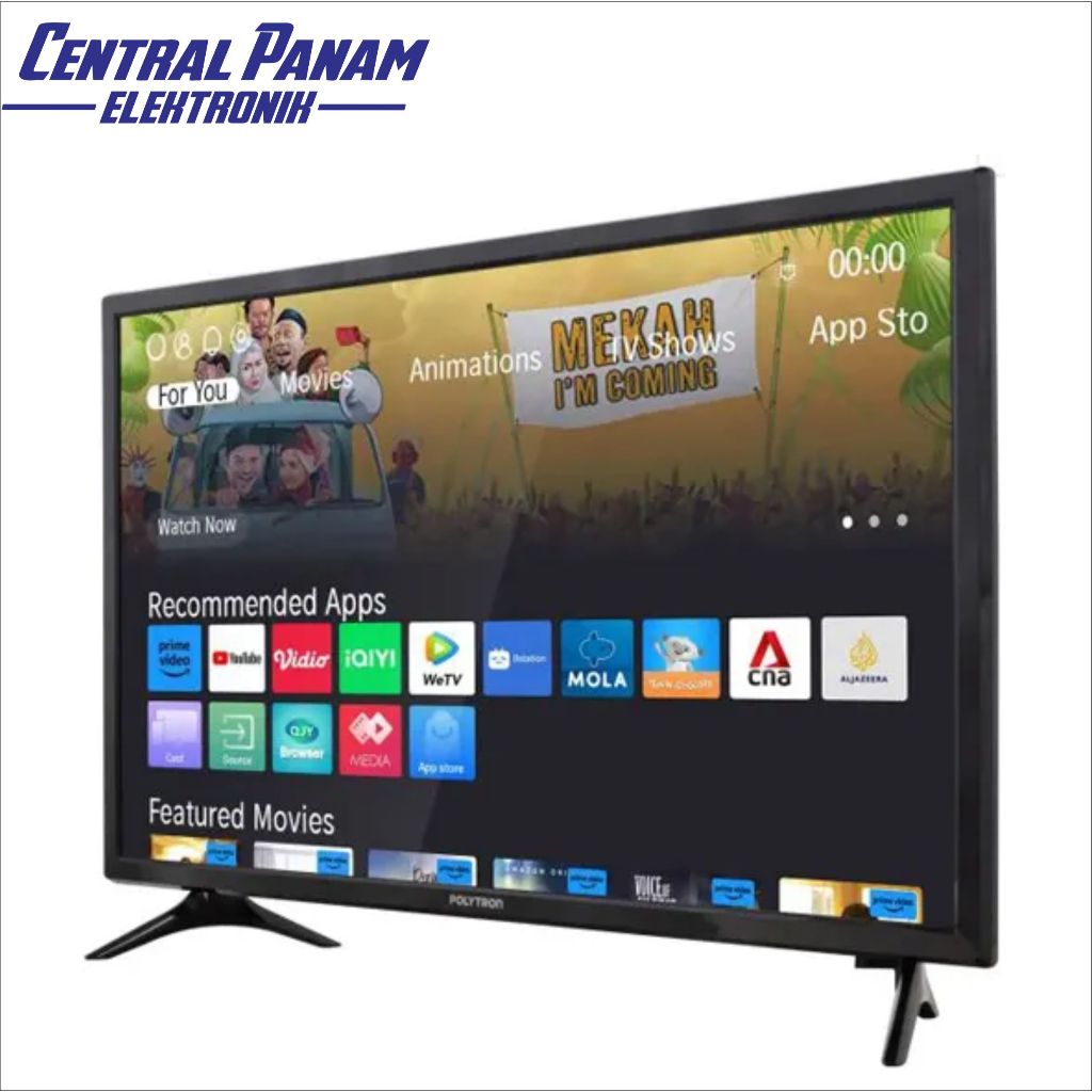 POLYTRON SMART LITE DIGITAL 32" PLD 32CV2269 Central Panam Elektronik