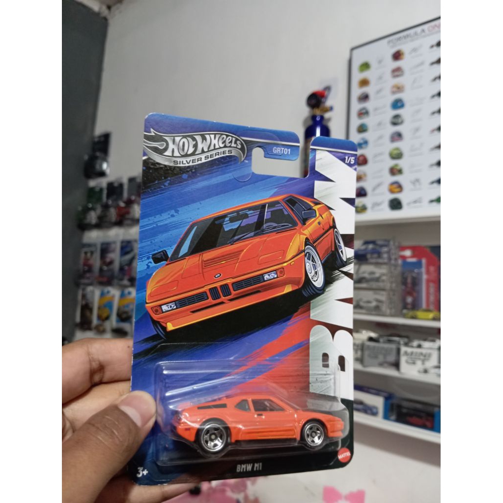 HOT WHEELS SILVER SERIES BMW (BMW M1)