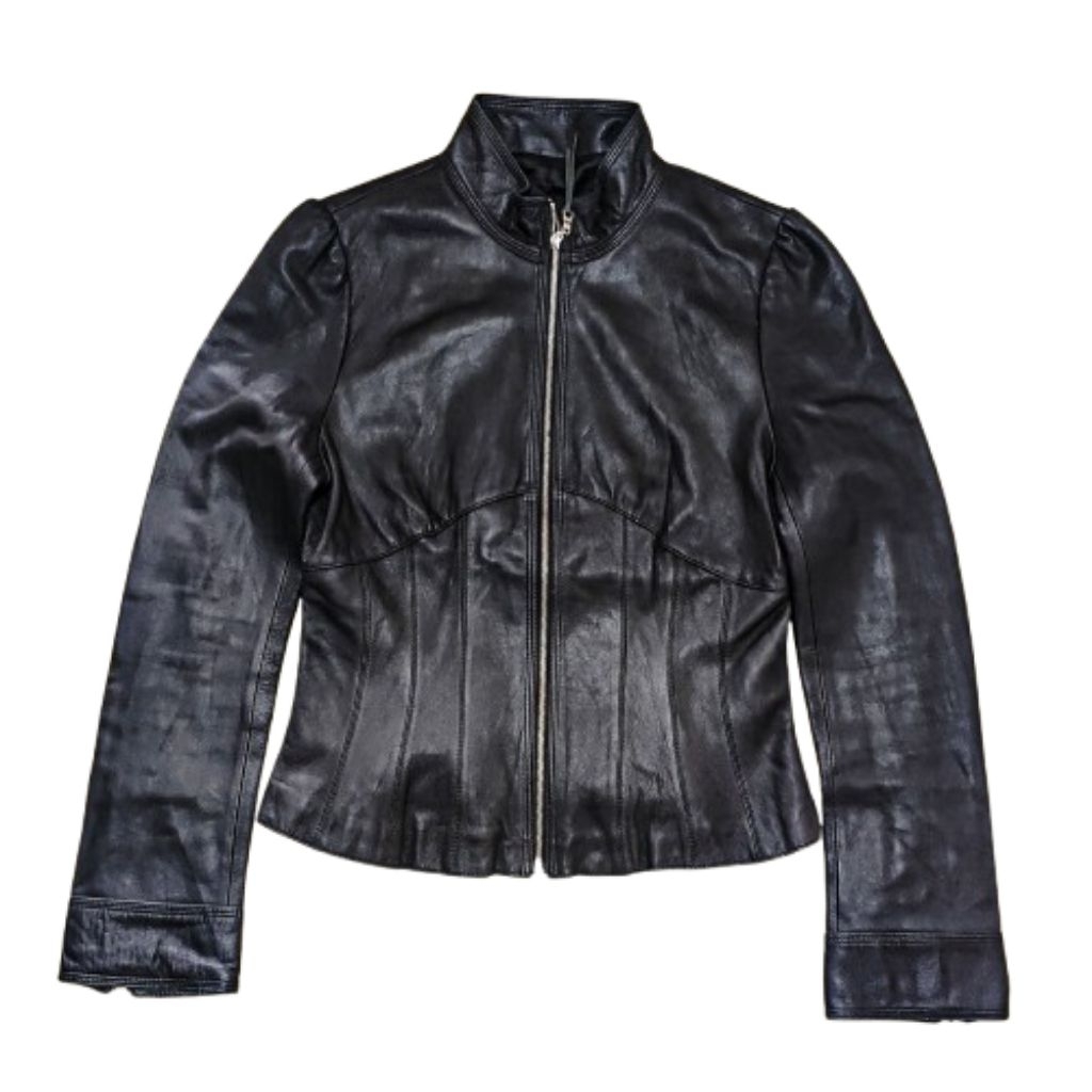 Casual Jacket Women Jaket kasual wanita hitam