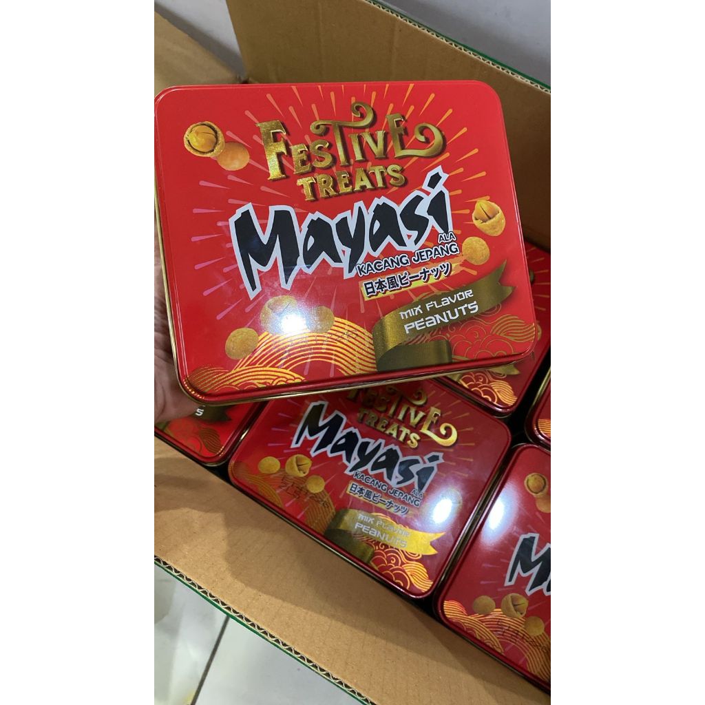 Mayasi kaleng kacang jepang/MAYASI KACANG ENAK