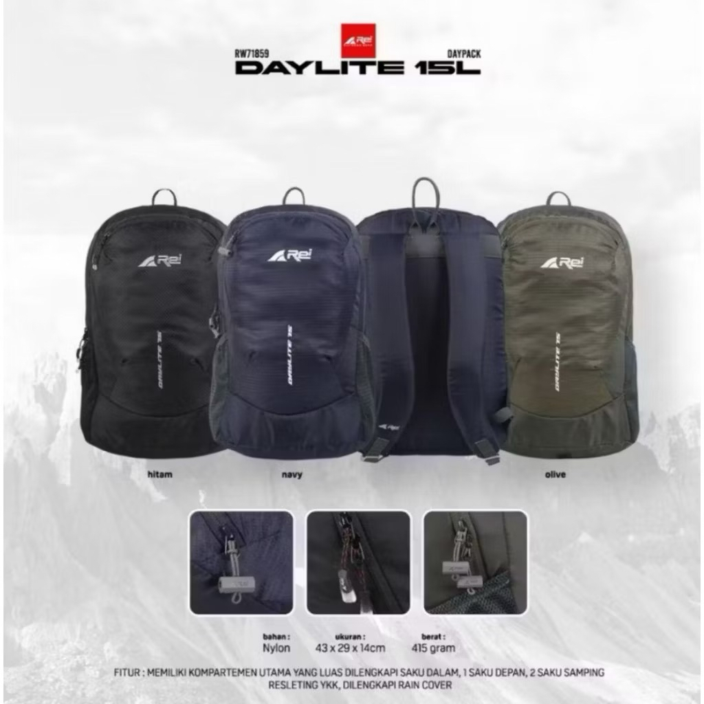 Rei Tas Ransel Daylite 15L